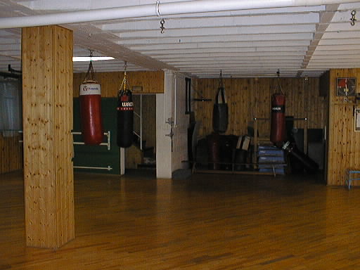 Salle de boxe