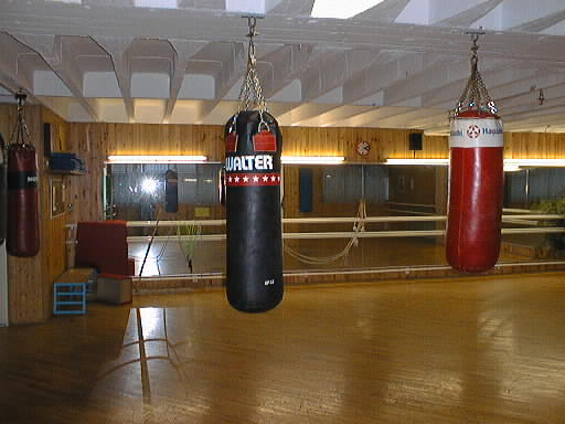 Salle de boxe